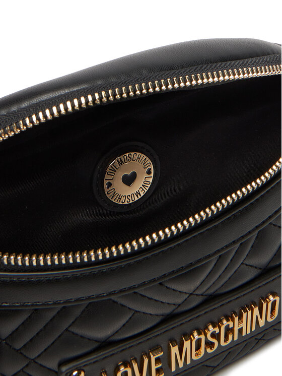 LOVE MOSCHINO LOVE MOSCHINO torba za okoli pasu JC4003PP0NLA0000 Črna