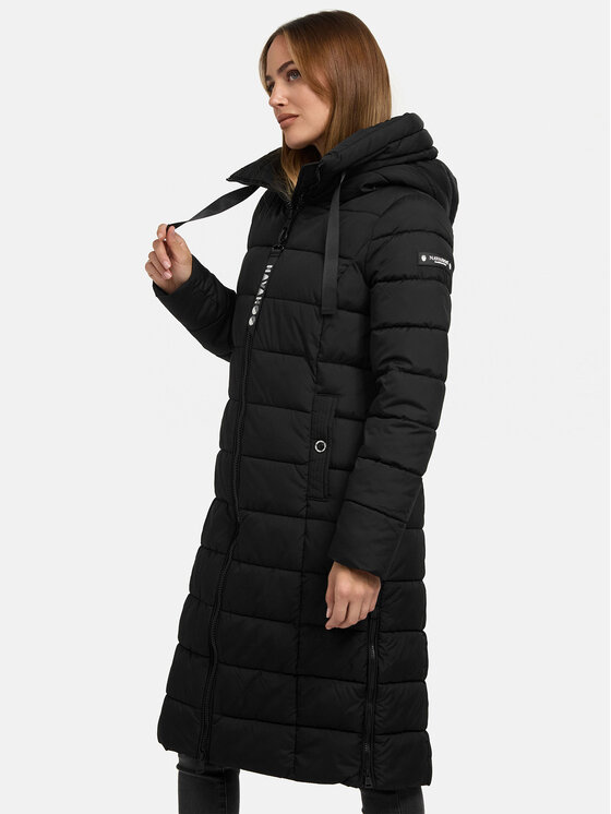 Navahoo Navahoo Kurtka zimowa Mondmaedchen Czarny Regular Fit