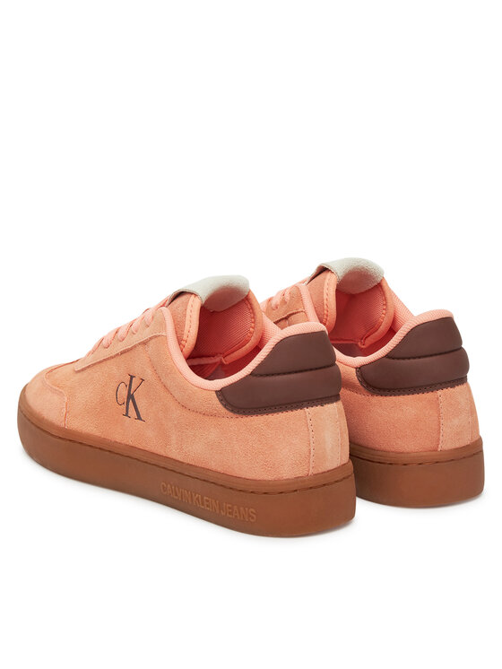 Calvin Klein Jeans Calvin Klein Jeans Sneakersy Classic Cupsole Mix In YW0YW01767 Oranžová