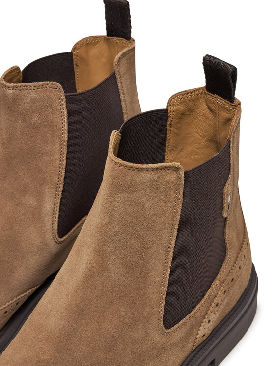 BOSS Boss Klassische Stiefeletten Calev 50523007 Beige