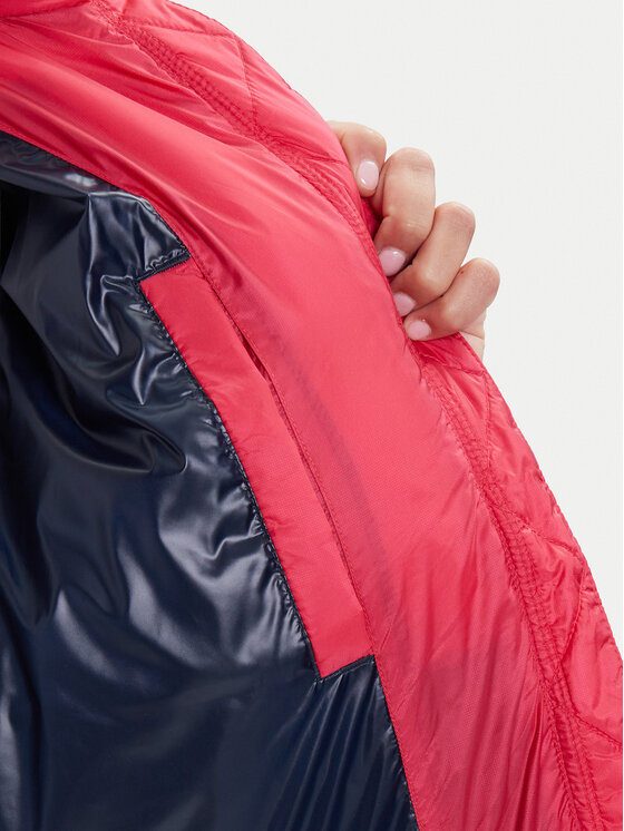 Tommy Jeans Tommy Jeans Зимно яке DW0DW21619 Червен Relaxed Fit