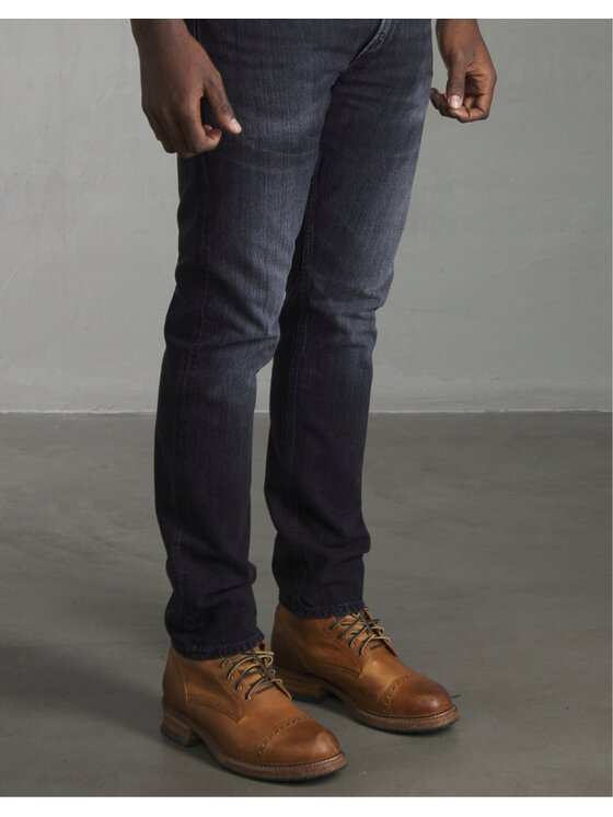 Lee Lee Jeansy 101 Rider Czarny Slim Fit