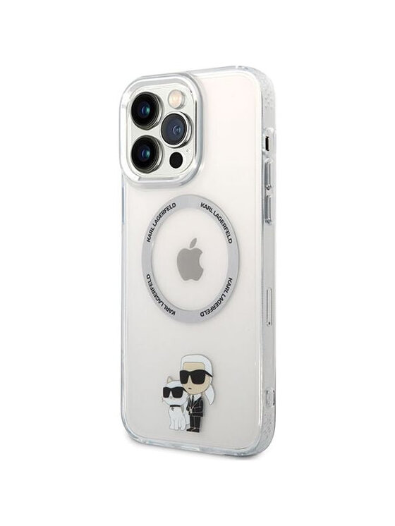 KARL LAGERFELD KARL LAGERFELD Etui na telefon MagSafe Przezroczysty