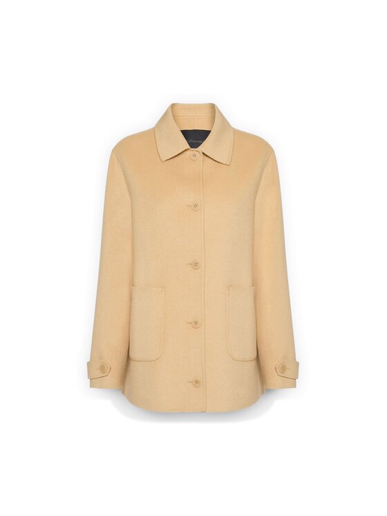 Elena Mirò Elena Mirò Cappotto invernale 8156P100072N012 Crema A-Line Fit