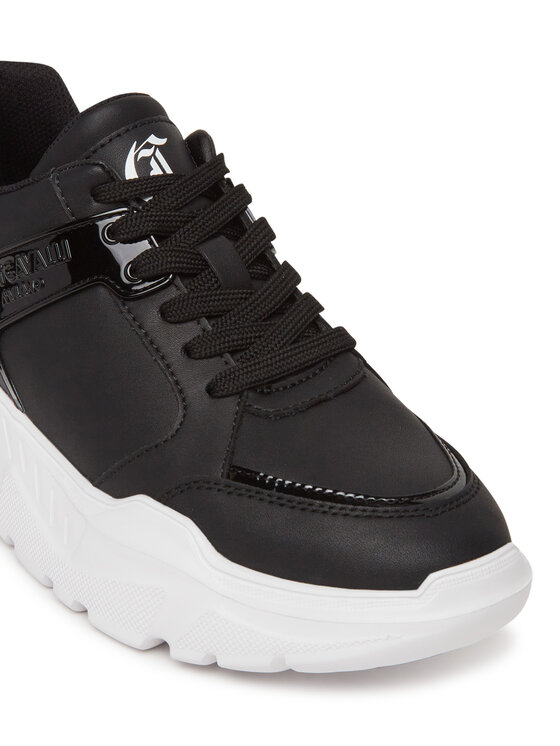 Just Cavalli Just Cavalli Sneakersy 78RA3SL9 Czarny