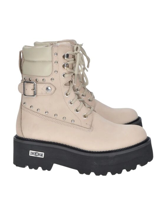 Cult Cult Anfibi Boot Roky 4641 Mid in nabuk Bianco
