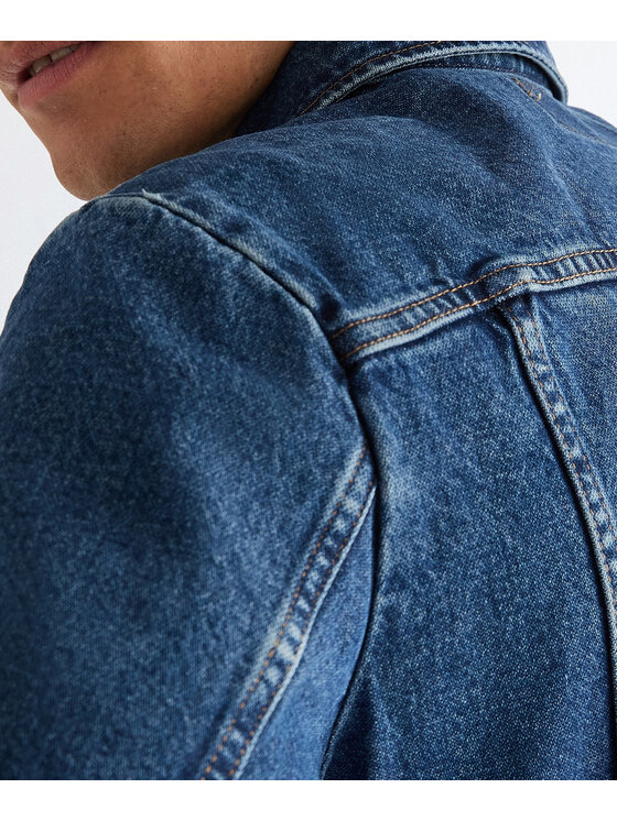 Wrangler Wrangler Kurtka jeansowa 112378960 Niebieski Regular Fit