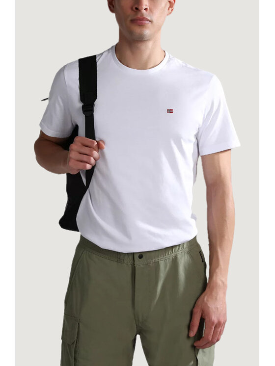 Napapijri Napapijri T-shirt SALIS SS SUM Bianco Shirt Fit