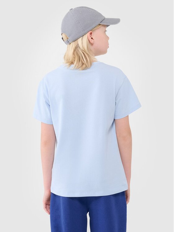 4F 4F T-shirt 4FJWSS25TTSHM2324-33S Blu Oversize