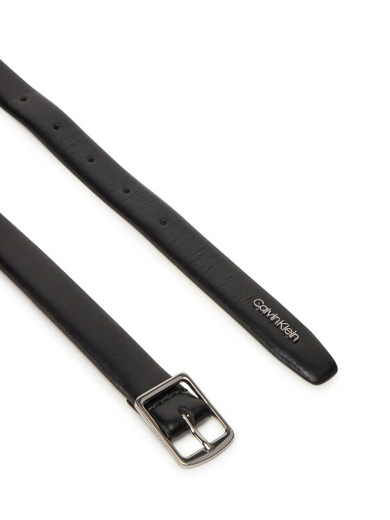 Calvin Klein Calvin Klein Жіночий ремінь Slim Square Buckle Belt 2.0 K60K613235 Чорний