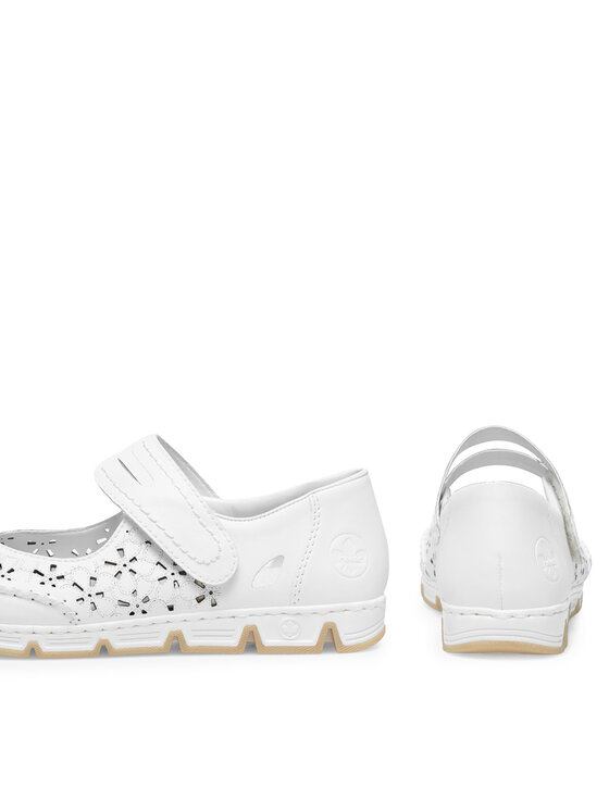 Rieker Rieker Halbschuhe 49977-80 Weiß