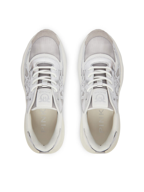 PINKO PINKO Sneakersy Ariel 33 SS0135 P141 Srebrny