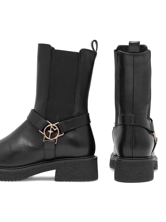 Eva Minge Eva Minge Klassische Stiefeletten SPEZIA-01 Schwarz