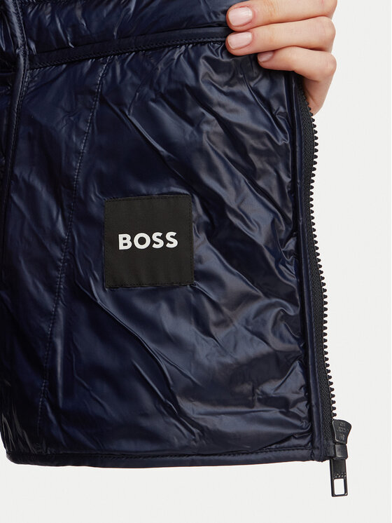 BOSS BOSS Demisezoninė striukė Pesic 50564760 Tamsiai mėlyna Regular Fit