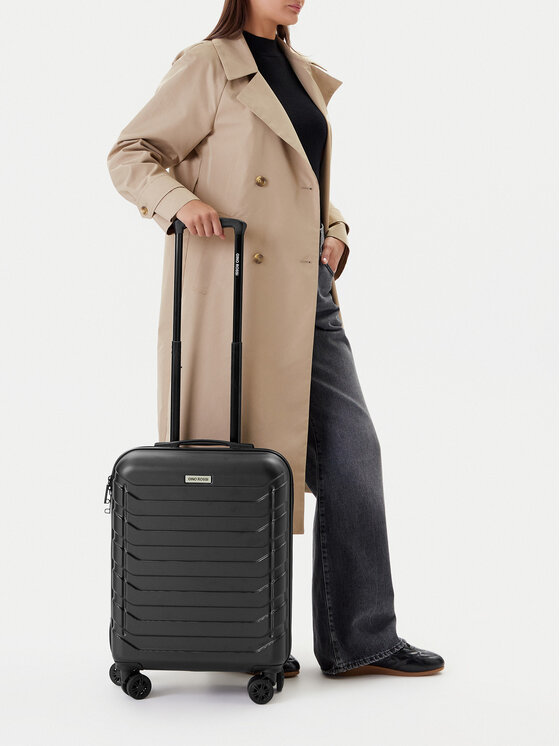 GINO ROSSI Gino Rossi Kabinový kufr GIN-S-001-05-BLACK Černá