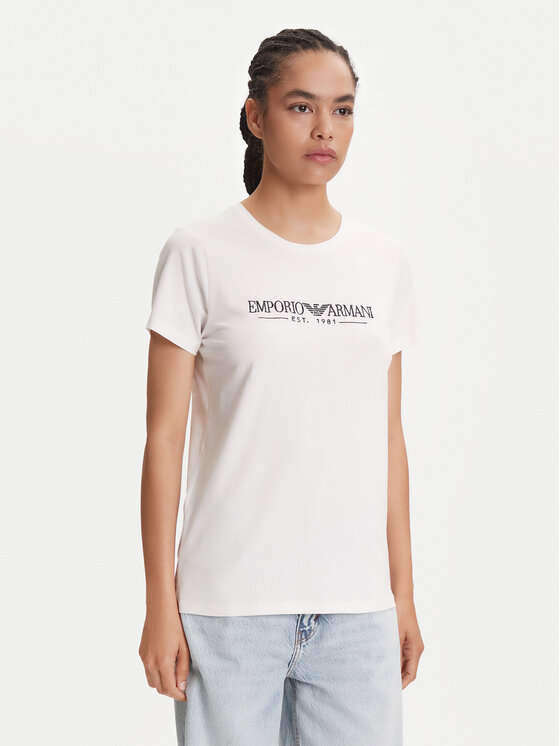 Emporio Armani Underwear Emporio Armani Underwear Marškinėliai EW000408 AF10881 U1131 Balta Regular Fit