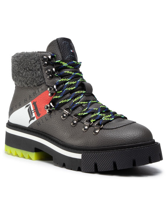 Tommy Hilfiger Trapery LEWIS HAMILTON Lh Shearling Chunky Boot 