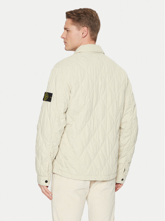 Stone Island Stone Island Átmeneti kabát 8115Q0633 Bézs Regular Fit