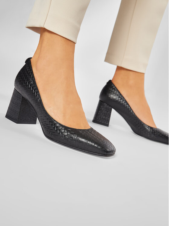 Pollini Pollini Īsi apavi SA10126C1CTI0000 Melns