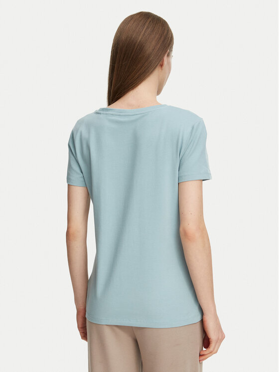 Guess Guess Футболка V6BI19 K6749 Бірюзовий Regular Fit