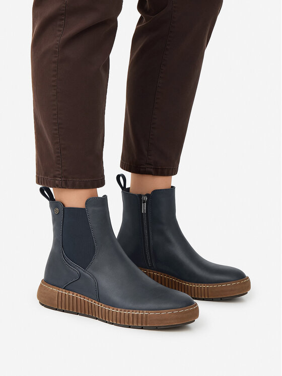 Go Soft Go Soft Stiefeletten CEO-WS5586-07 Dunkelblau