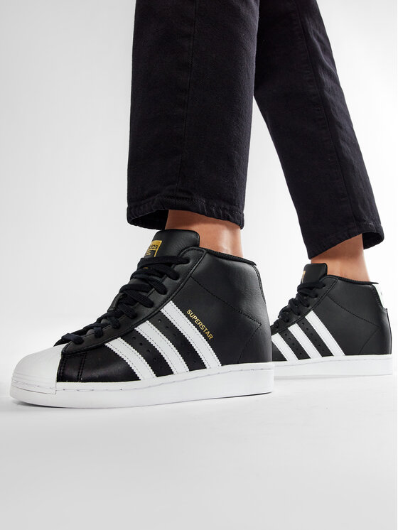 adidas adidas Снікерcи Superstar Up W FW0117 Чорний