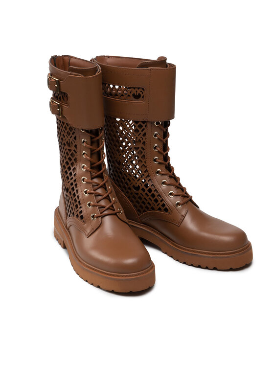 PINKO PINKO Aulinukai Noemi Stivale PE 22 BLKS1 1H212D Y87W Ruda