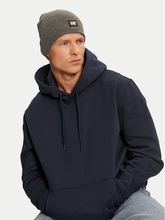 CATerpillar CATerpillar Шапка Logo Knit 1120038-004 Сив