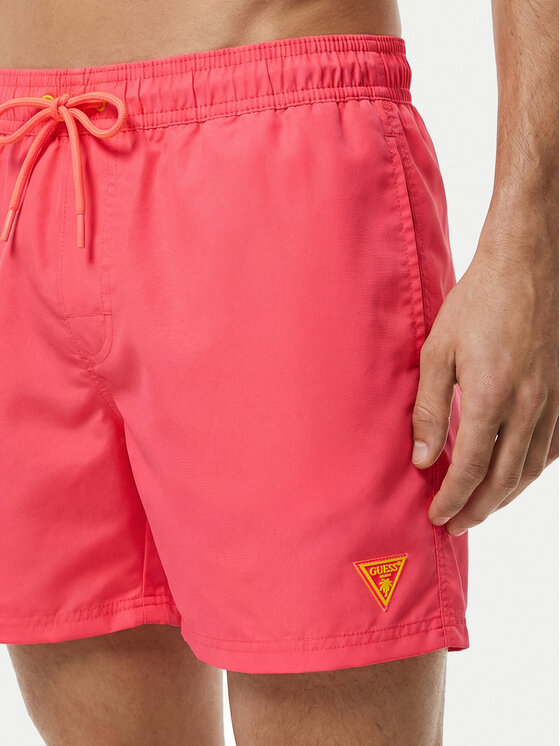 Guess Guess Pantaloncini da bagno F6GT25 WG282 SHORT Rosa Regular Fit