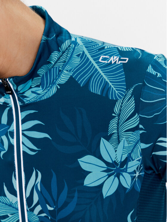 CMP CMP Maglietta da ciclismo 33N6296 Blu scuro Regular Fit