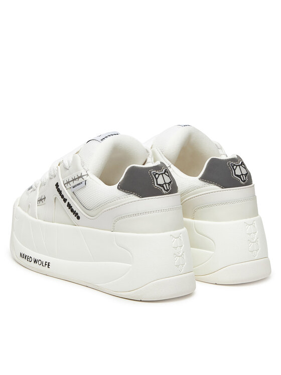 Naked Wolfe Naked Wolfe Sneakersy SLIDER Biela