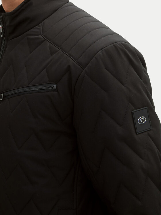 Tom Tailor Tom Tailor Demisezoninė striukė 1041316 Juoda Regular Fit