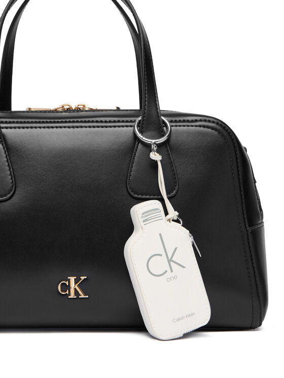 Calvin Klein Calvin Klein Privjesak Ck One Bottle Zip Small Pouch LV04F1246G Bijela
