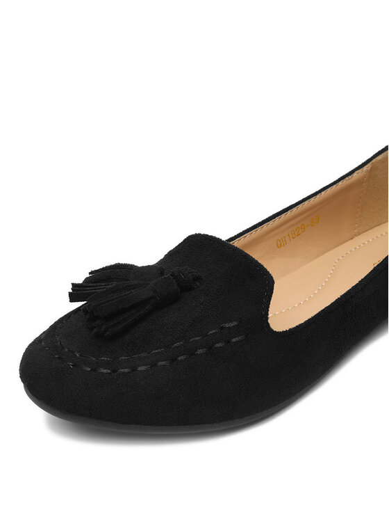 DeeZee DeeZee Mokasini QH1829-89 Črna