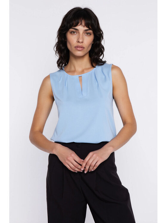NIFE NIFE Halenka B225 Modrá Regular Fit
