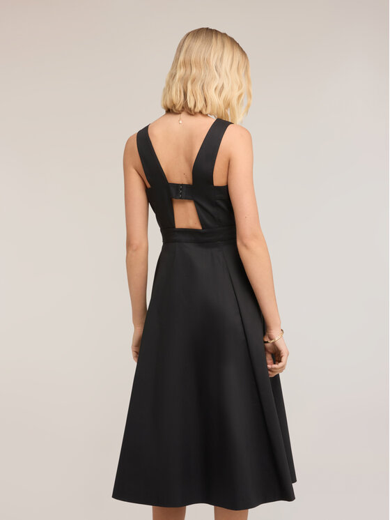 Motivi Motivi Vestito da giorno 7095Q003528N033 Nero A-Line Fit