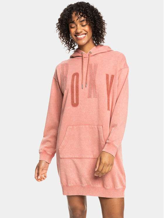 Roxy Roxy Φόρεμα καθημερινό Sound Waves Ktdr ERJKD03445 Πορτοκαλί Regular Fit