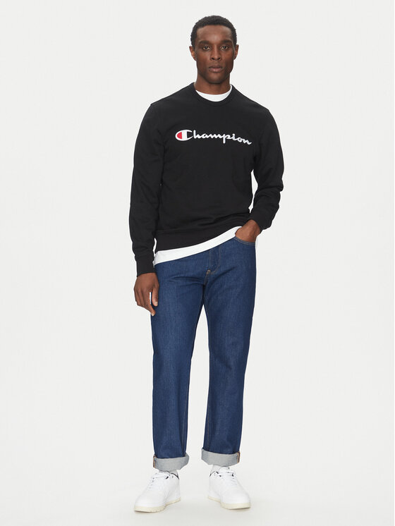 Champion Champion Mikina 220727 Černá Slim Fit
