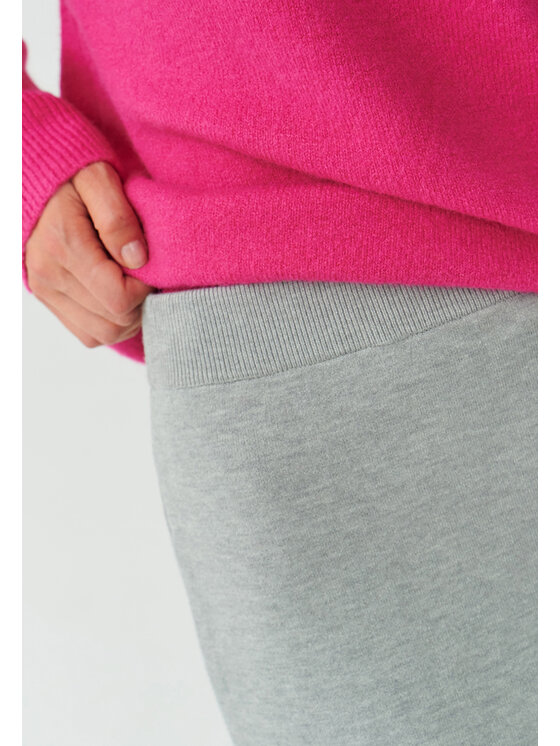 TATUUM TATUUM Spódnica midi GEME 1 Szary Close Fit