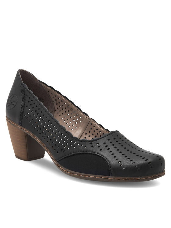 Rieker Rieker Halbschuhe 40952-00 Schwarz