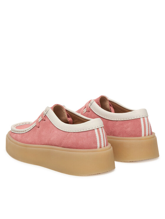 Clarks Clarks Półbuty Torview W 26186675 Różowy