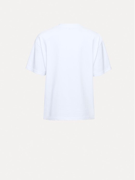 La Mania La Mania T-Shirt RIHO Biały Basic Fit