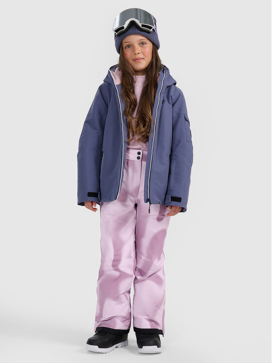 4F 4F Kurtka snowboardowa SNOWBOARD Granatowy Regular Fit