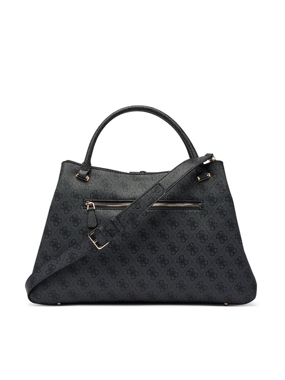 Guess Guess Geantă Yvonne Logo HWSG23 78220 Gri închis