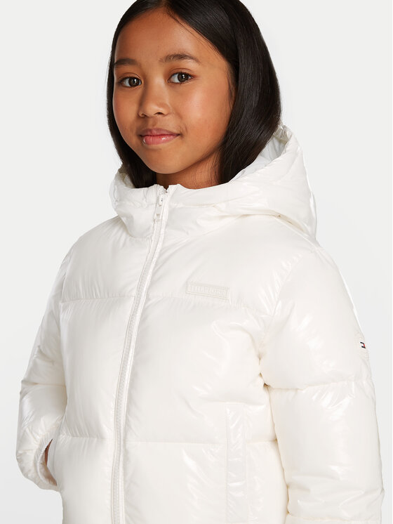 Tommy Hilfiger Tommy Hilfiger Пуховик New York KG0KG08496 Écru Regular Fit