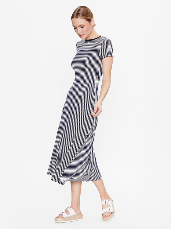Polo Ralph Lauren Polo Ralph Lauren Kleid für den Alltag 211892669001 Dunkelblau Regular Fit