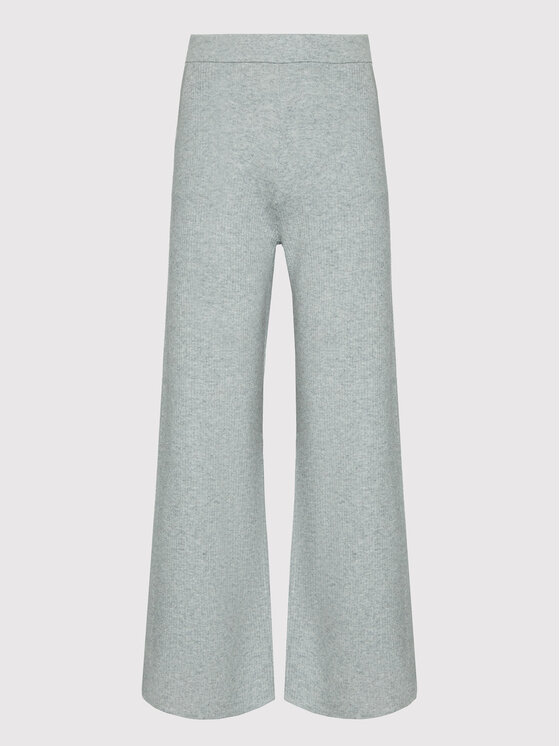 Calvin Klein Curve Pantaloni tricotați Inclusive Essential K20K203707 Gri Relaxed Fit