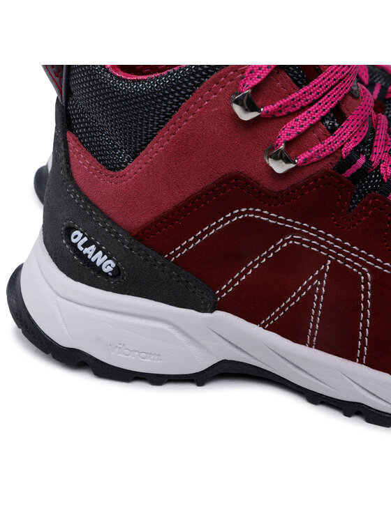 Olang Olang Trekkingschuhe SENTIERO Dunkelrot