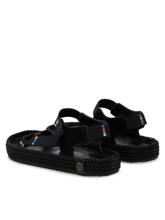 Bohonomad Bohonomad Σανδάλια Nevada Elastic NEV.20-L0020 Μαύρο
