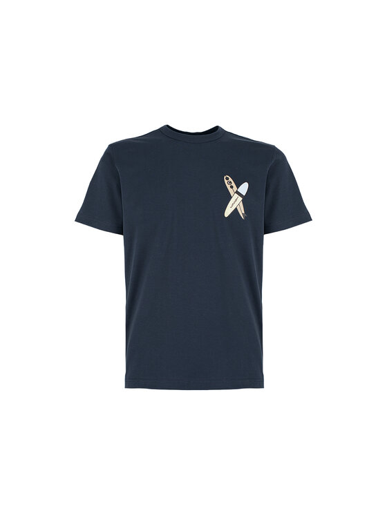 Colmar Colmar T-shirt 75436SH68 Blu Regular Fit